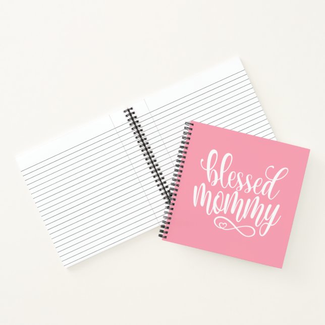 Blessed Mommy Mother's Day Quote | Notebook (Inside)
