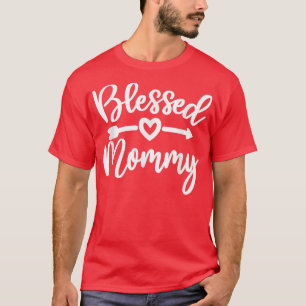Blessed Mommy Mother's Day Thanksgiving Thankful M T-Shirt