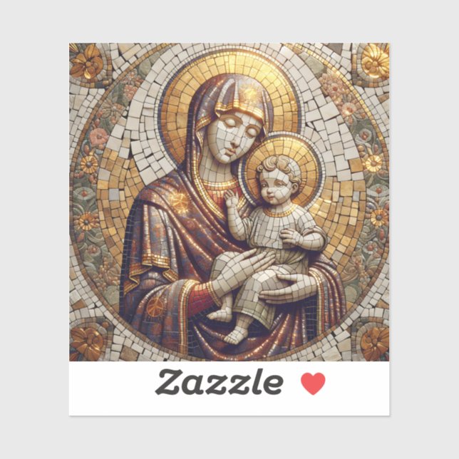 Blessed Mother Mary and Baby Jesus | Christmas (Sheet)