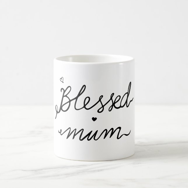 Blessed Mum   Coffee Mug (Center)