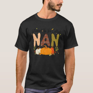 Blessed Nan Pumpkin Fall Autumn Thanksgiving Mom W T-Shirt