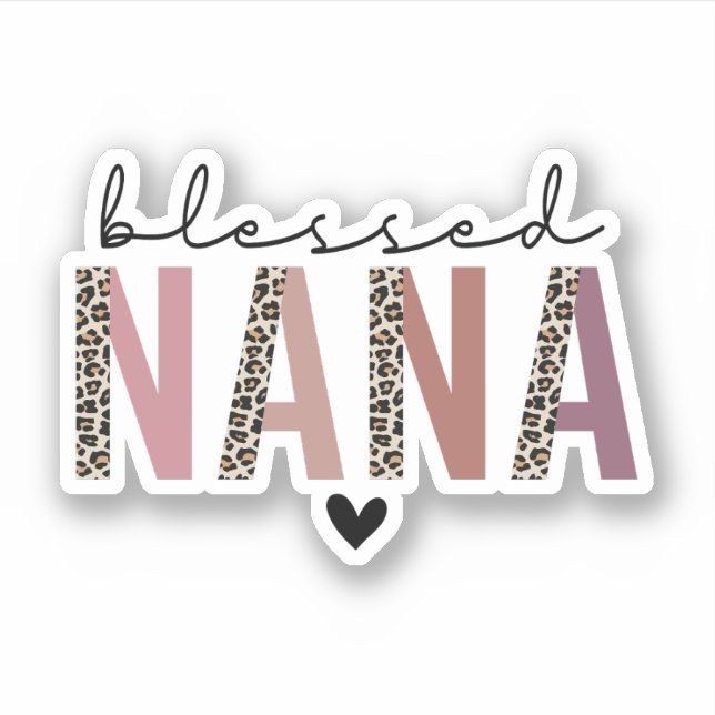 Blessed Nana, Gift for Grandma Grandmother (Front)