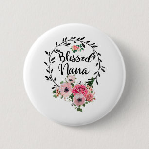 Blessed Nana Mother's Day Gift 2 Inch Round Button