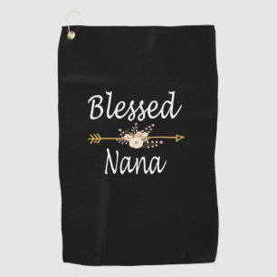 Blessed Nana Shirt Thanksgiving Christmas Golf Towel