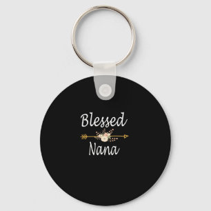 Blessed Nana Shirt Thanksgiving Christmas Keychain