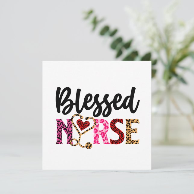 Blessed Nurse – Inspirational Nurse (Standing Front)