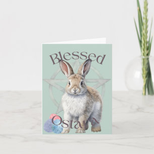 Blessed Ostara Greeting Card