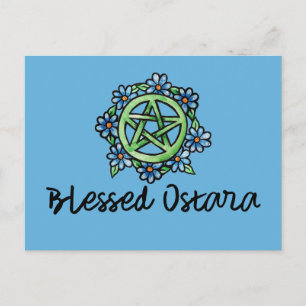 Blessed Ostara Postcard