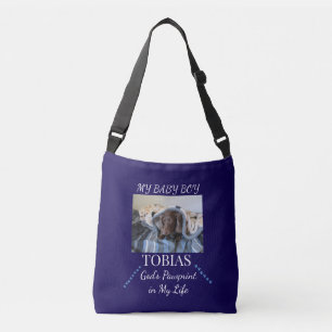 Blessed Pawprint Trail Crossbody Bag