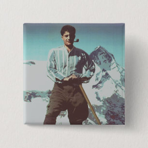 Blessed Pier Giorgio Frassati 2 Inch Square Button