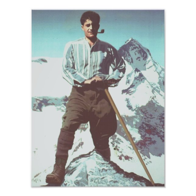 Blessed Pier Giorgio Frassati Photo Print (Front)