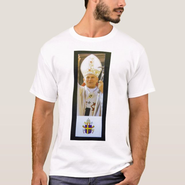 Blessed Pope John Paul II T-Shirt (Front)