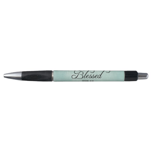 Blessed Proverbs 31 Bible Verse Pen (Front)