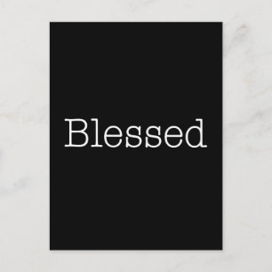 Blessed Quotes Inspirational Faith Quote Postcard