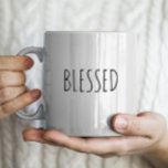 Blessed RAE DUNN inspired Coffee Mug<br><div class="desc">A collection of Rae Dunn inspired coffee mugs and more - see coordinating items in our shop!</div>