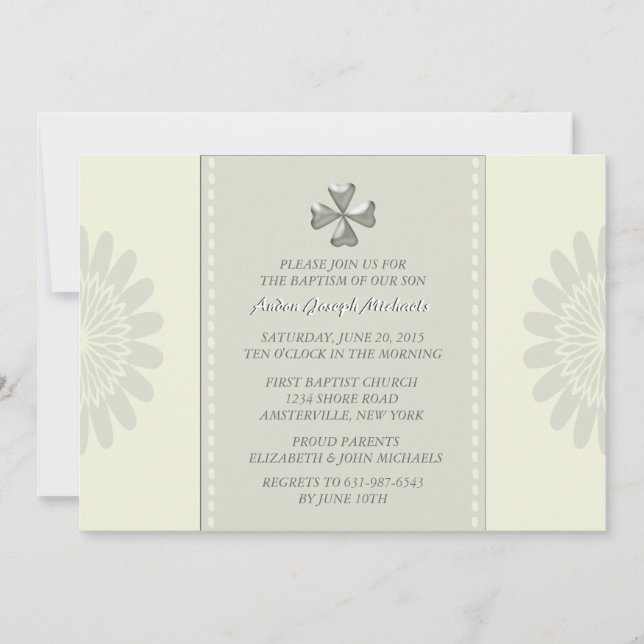 Blessed Religious Invitation (Front)