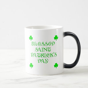 Blessed Saint Patrick's Day (3) Magic Mug