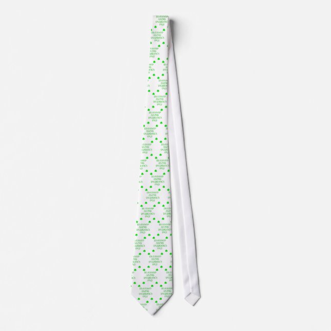 Blessed Saint Patrick's Day (3) Tie (Front)