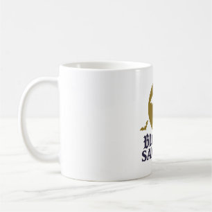 Blessed Samhain Full Moon Bats Pagan Halloween Coffee Mug