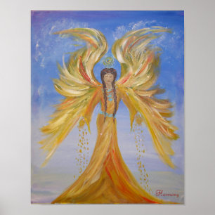 Blessed Seraphim Angel Poster