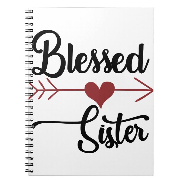 blessed sister notebook (Front)