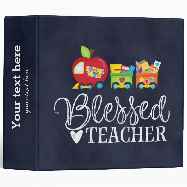 Blessed teacher binder (Front/Spine)