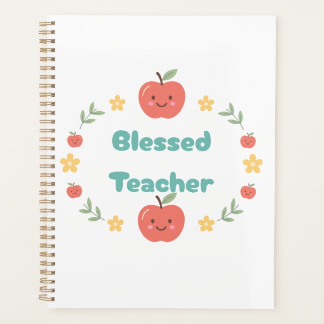 Blessed Teacher Planner (Front)