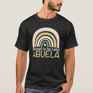 Blessed To Be Called Abuela Boho Rainbow Mother s T-Shirt