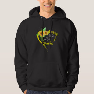 Blessed To Be Called Auntie  Sunflower Mother s Da Hoodie