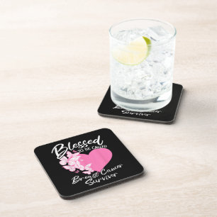 Blessed to Be Called Breast Cancer Survivor  Coaster