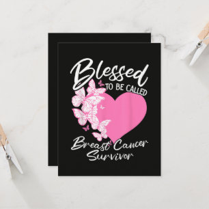 Blessed to Be Called Breast Cancer Survivor  Invitation