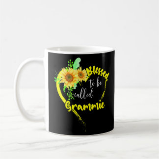 Blessed To Be Called Grammie Sunflower Grammie Mot Coffee Mug