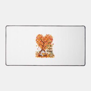 Blessed To Be Called Grammy Gnome Fall Thanksgivin Desk Mat