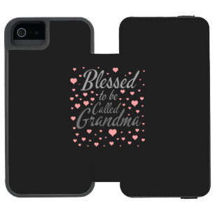 Blessed to be called grandma incipio watson™ iPhone 5 wallet case