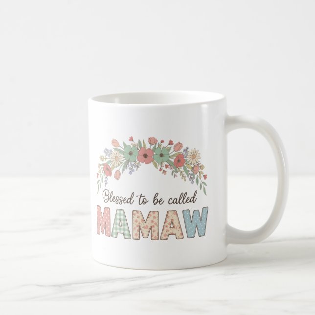 Blessed to be called Mamaw Coffee Mug (Right)