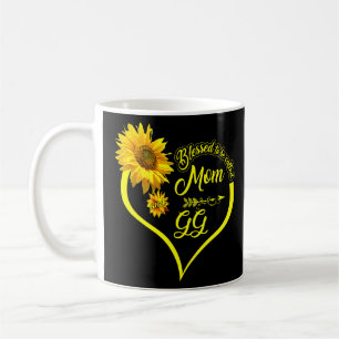 Blessed To Be Called Mom And Gg Mother's Day Sunfl Coffee Mug
