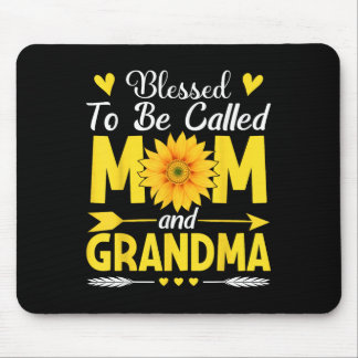 Blessed To Be Called Mom And Grandma Cool Mothers Mouse Pad