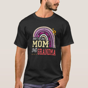 Blessed To Be Called Mom And Grandma Mothers Day R T-Shirt