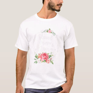 Blessed To Be Called Mom And NONA Cute Flower Gift T-Shirt