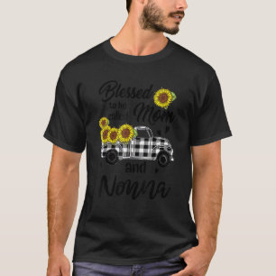 Blessed To Be Called Mom And Nonna Funny Mother Da T-Shirt