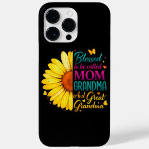 Blessed To Be Called Mom Grandma Great Case-Mate iPhone 14 Pro Max Case
