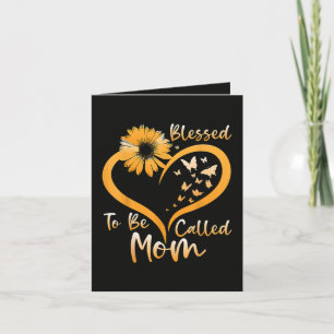 Blessed To Be Called Mom Holiday Card