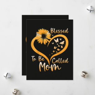 Blessed To Be Called Mom Holiday Card