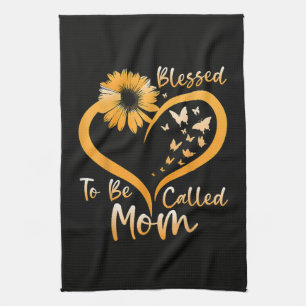 Blessed To Be Called Mom Kitchen Towel
