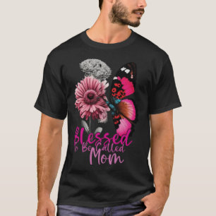 Blessed To Be Called Mom Mother s Day 2023 Butterf T-Shirt