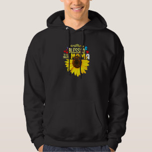 Blessed To Be Called Moma Womens Sunflower Moma Mo Hoodie