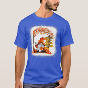 Blessed To Be Called Mommy Gnome Fall Autumn Thank T-Shirt