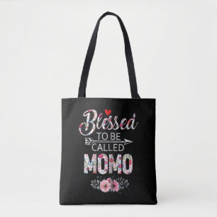 Blessed To Be Called Momo Tote Bags Mothers Day