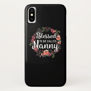 Blessed To Be Called Nanny To Be, Nanny Funny Gift Case-Mate iPhone Case