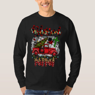 Blessed To Be Called Nonni Christmas Red Truck T-Shirt